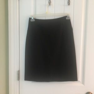 Black pencil skirt, petite